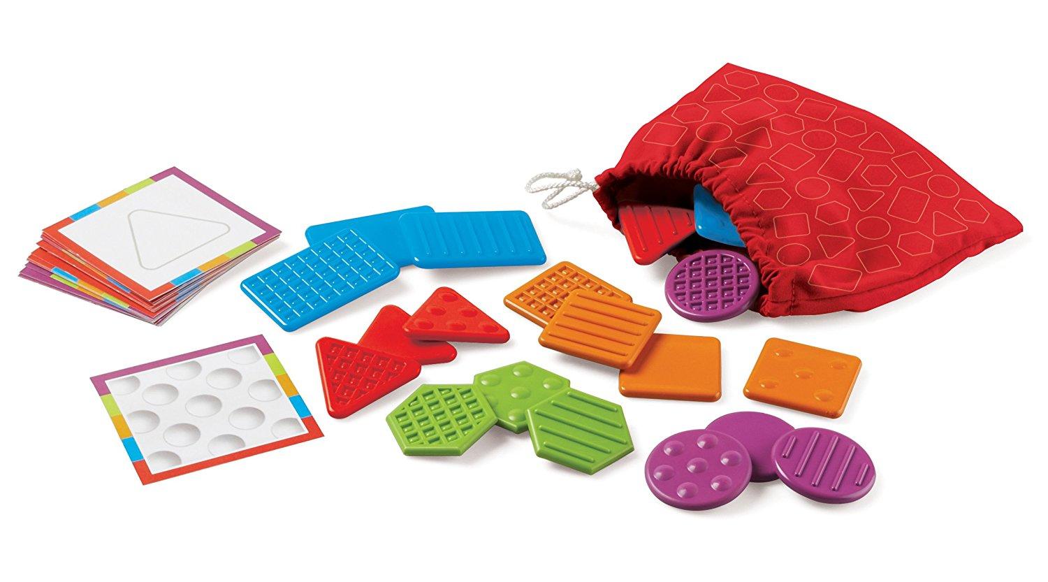 Set tactil - Texturi si forme