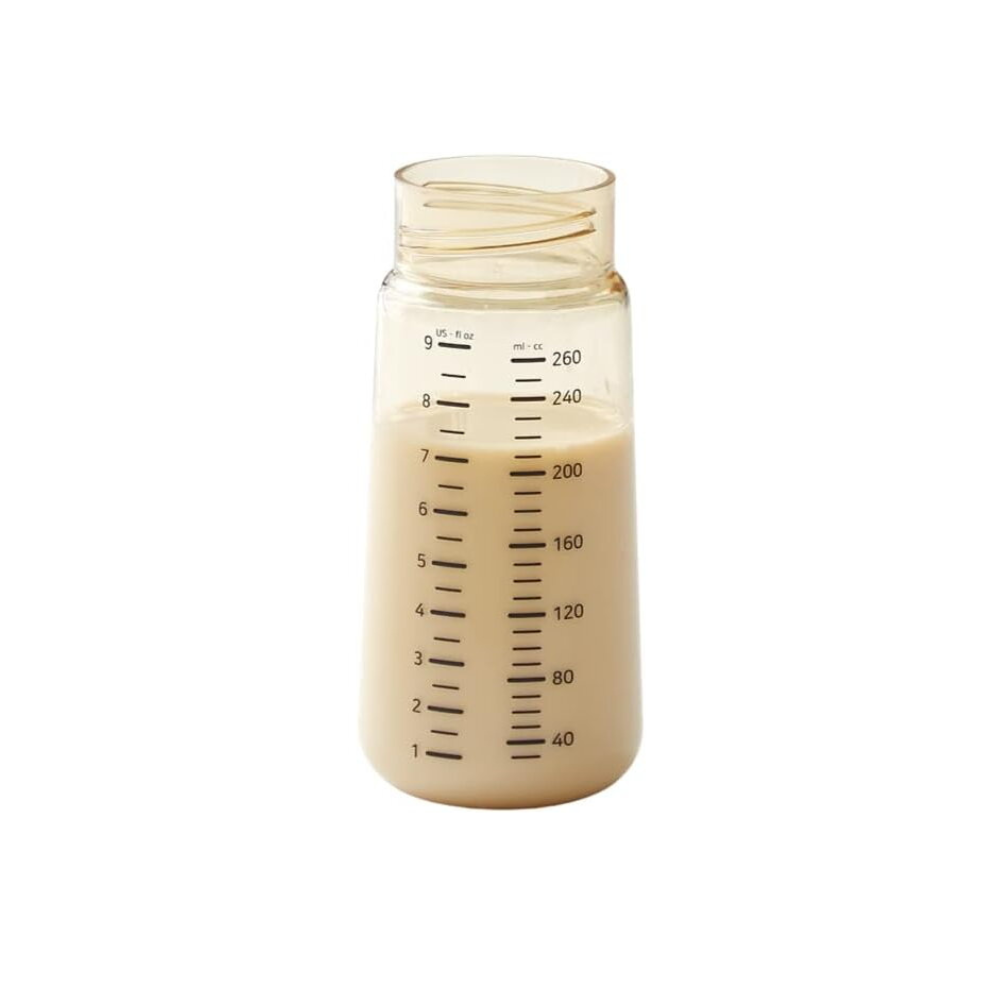 Biberon anticolici premium cu tetina S, galben (260 ml)