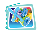 Set de constructie 3 in 1 STEM - Vehicule nazdravane