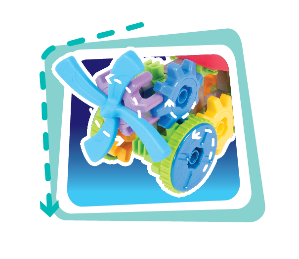 Set de constructie 3 in 1 STEM - Vehicule nazdravane