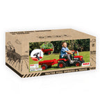 Primul meu tractor cu remorca (rosu)