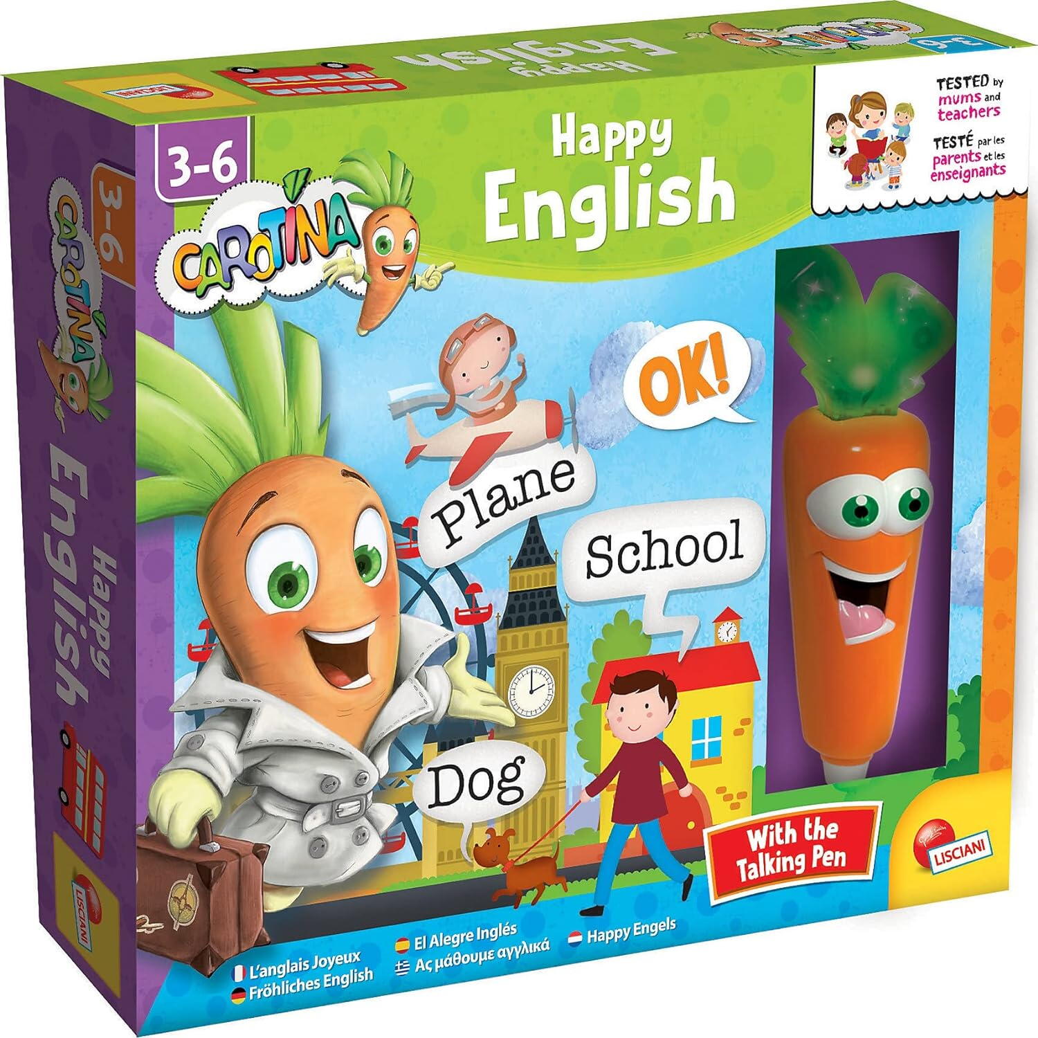 Joc cu pix interactiv - Primele cuvinte in engleza