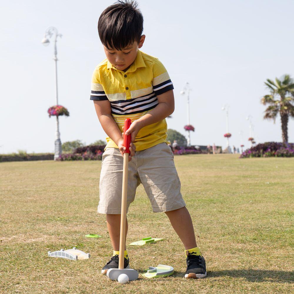 Joc Mini-Golf din lemn