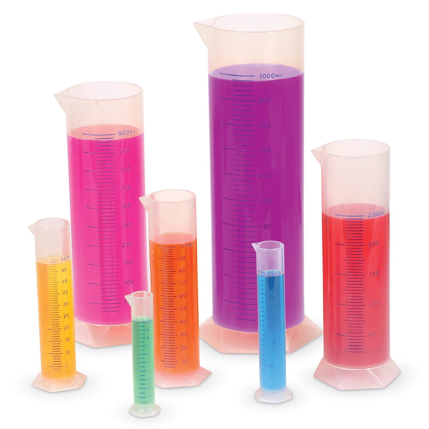Cilindrii gradati - set 7 buc