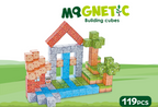 Cuburi magnetice - In natura 119 piese (2 cm)
