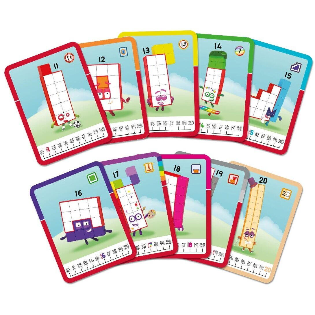 MathLink®Cubes Numberblocks in romana - Set de activitati de la 11 - 20