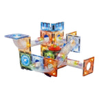 Labirintul meu magnetic cu lumini - 54 piese (7.5 cm)