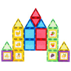 Set de constructie magnetic 3D - 28 piese