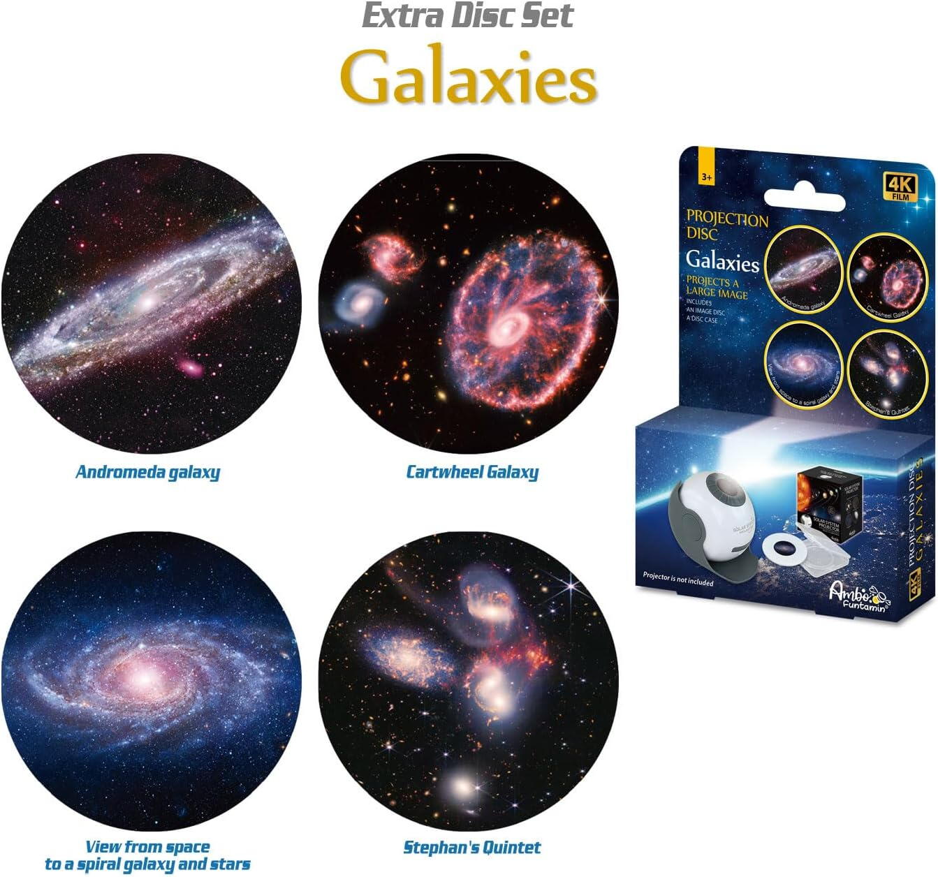 Set discuri pentru proiector - Galaxii