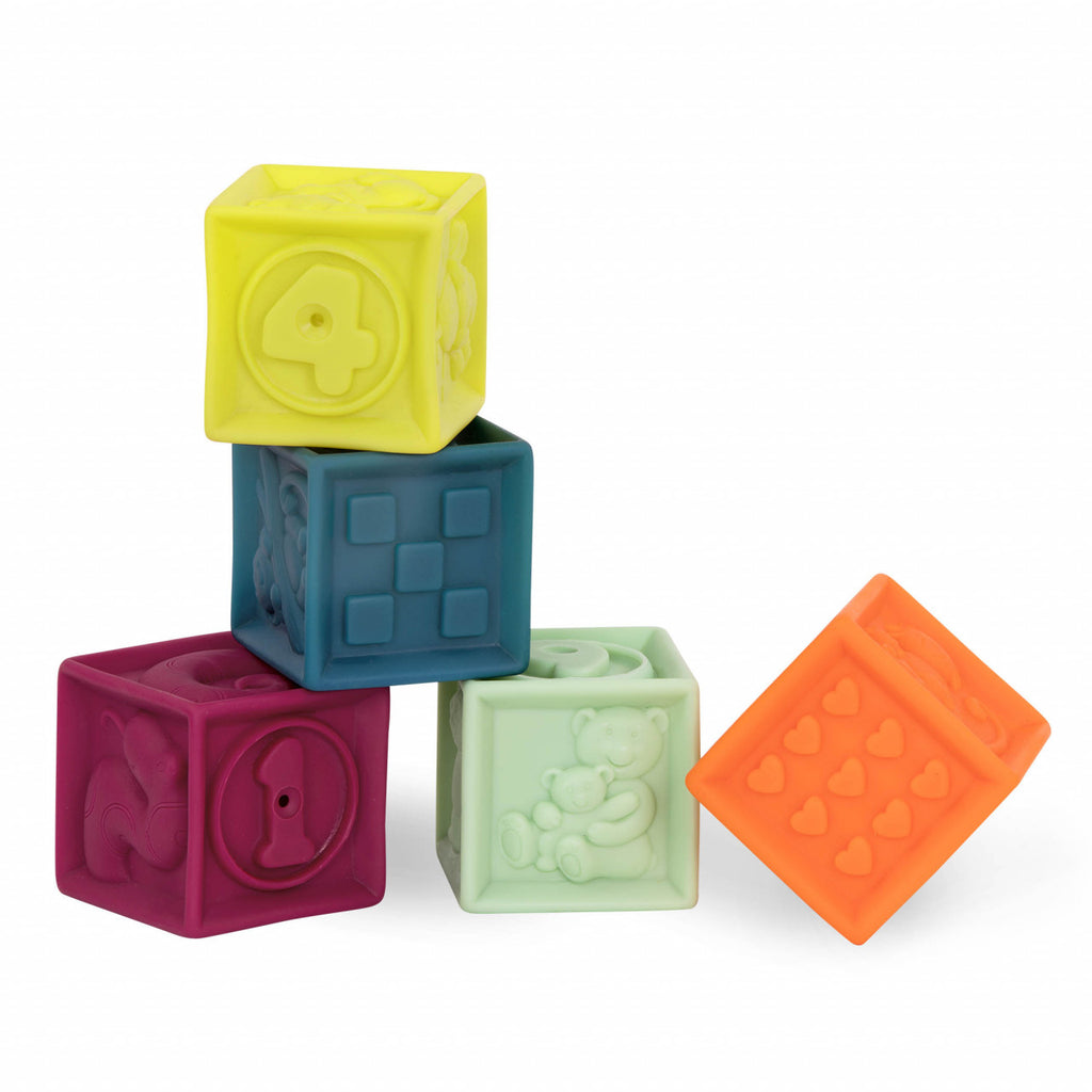 10 B.Toys Soft Blocks