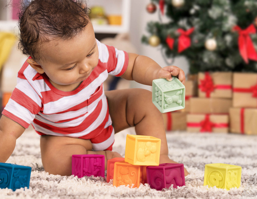 10 B.Toys Soft Blocks