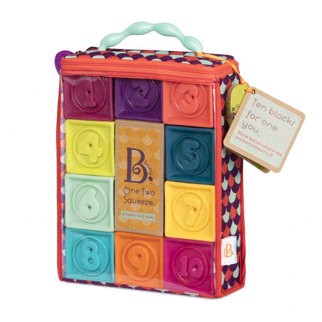 10 B.Toys Soft Blocks