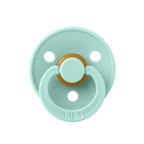 BIBS - Suzeta Colour Latex, tetina rotunda, 0 luni +-Mint