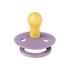 BIBS - Suzeta Colour Latex, tetina rotunda, 0 luni +-Lavender
