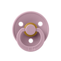 BIBS - Suzeta Colour Latex, tetina rotunda, 0 luni +-Heather