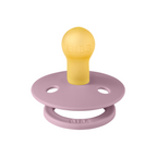 BIBS - Suzeta Colour Latex, tetina rotunda, 0 luni +-Heather