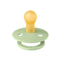 BIBS - Suzeta Colour Latex, tetina rotunda, 0 luni +-Pistachio