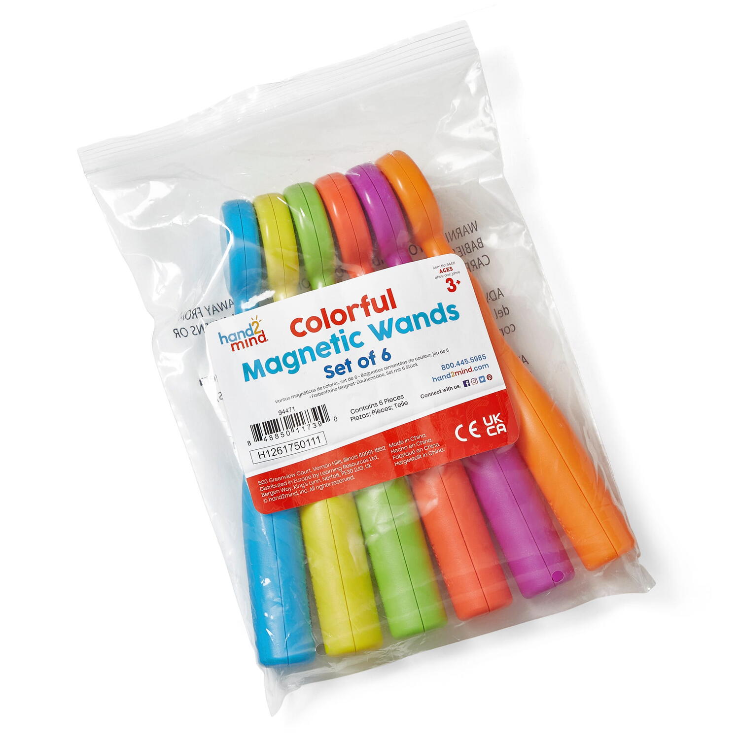 Set 6 baghete magnetice