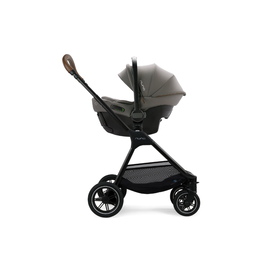 Nuna - Scoica auto cu ISOFIX integrat PIPA urbn Granite, nastere - 75 cm, testata inclusiv la impact lateral, conform ECE R129 si testata ADAC