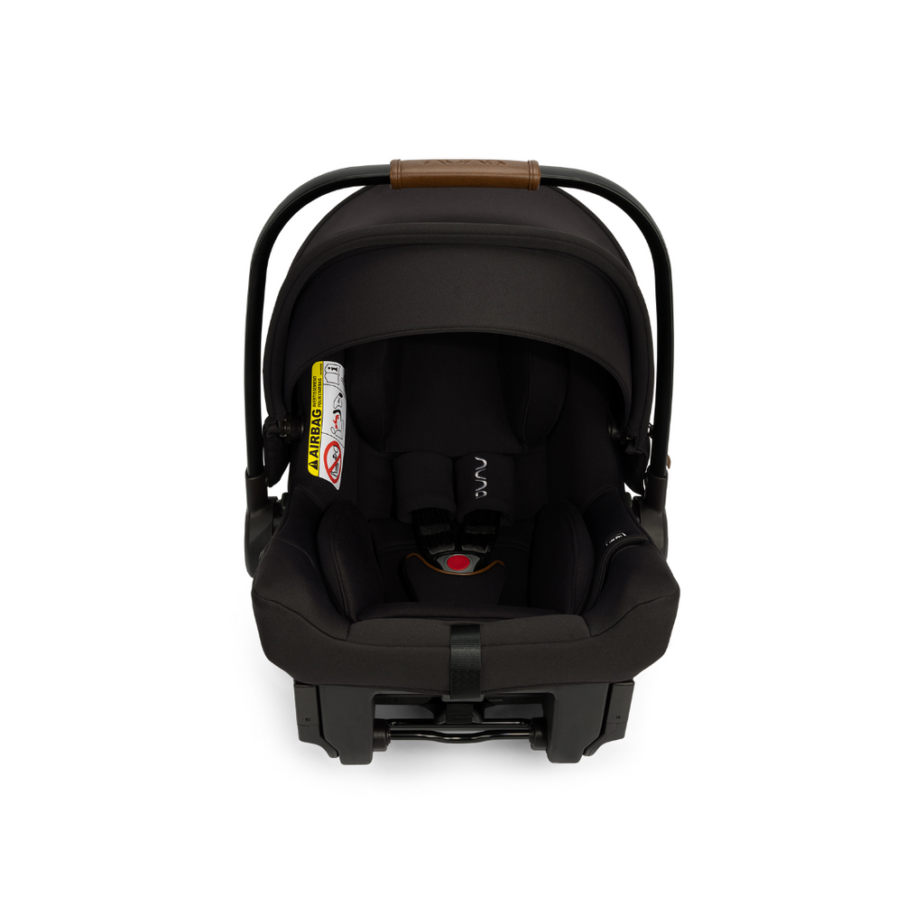 Nuna - Scoica auto cu ISOFIX integrat PIPA urbn Caviar, nastere - 75 cm, testata inclusiv la impact lateral, conform ECE R129 si testata ADAC