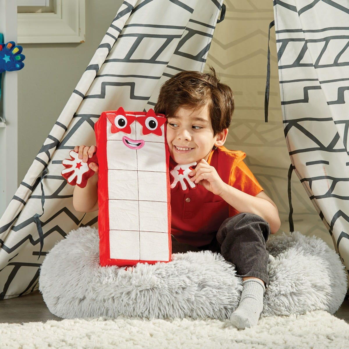 Mascota din plus Numberblocks - Zece
