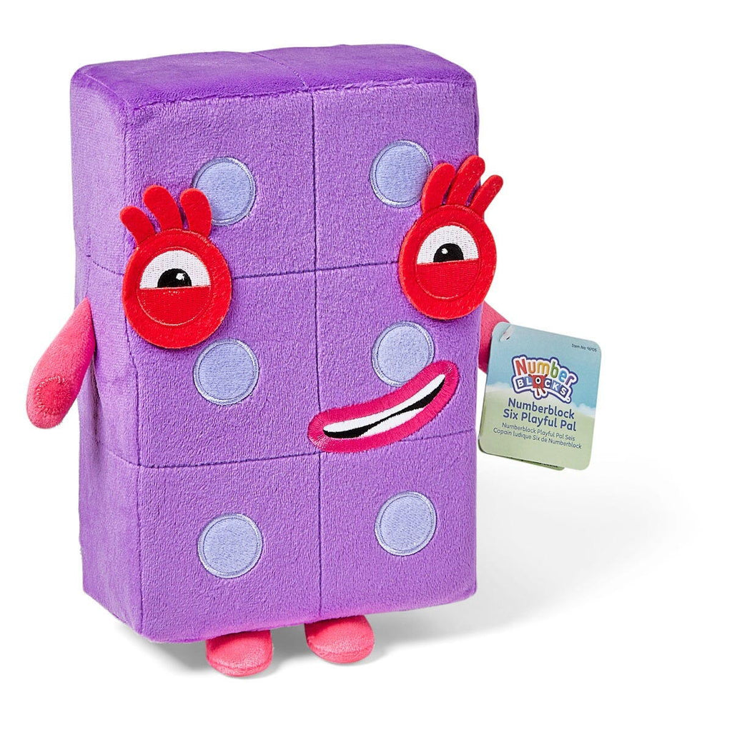 Mascota din plus Numberblocks - Sase