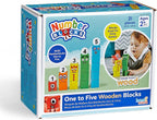 Cuburi din lemn Numberblocks  - De la 1 la 5