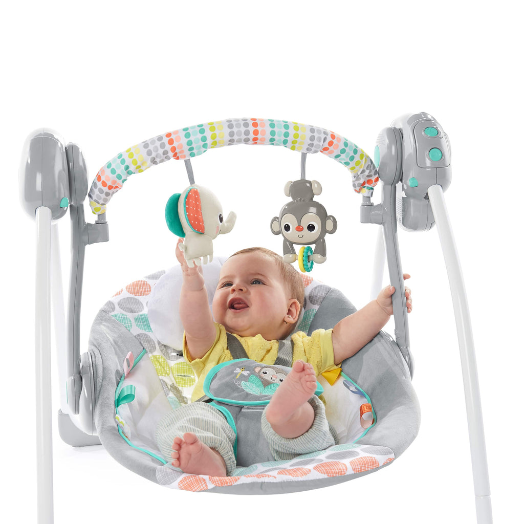 Bright Starts – Leagan portabil Whimsical Wild™