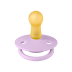 BIBS - Suzeta De Lux Latex, tetina rotunda, 6 luni +-Violet Sky