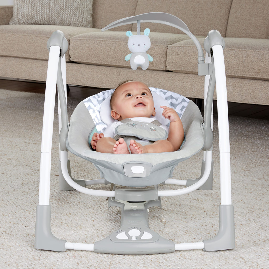 Ingenuity – Leagan si balansoar transformabil 2 in 1 Raylan