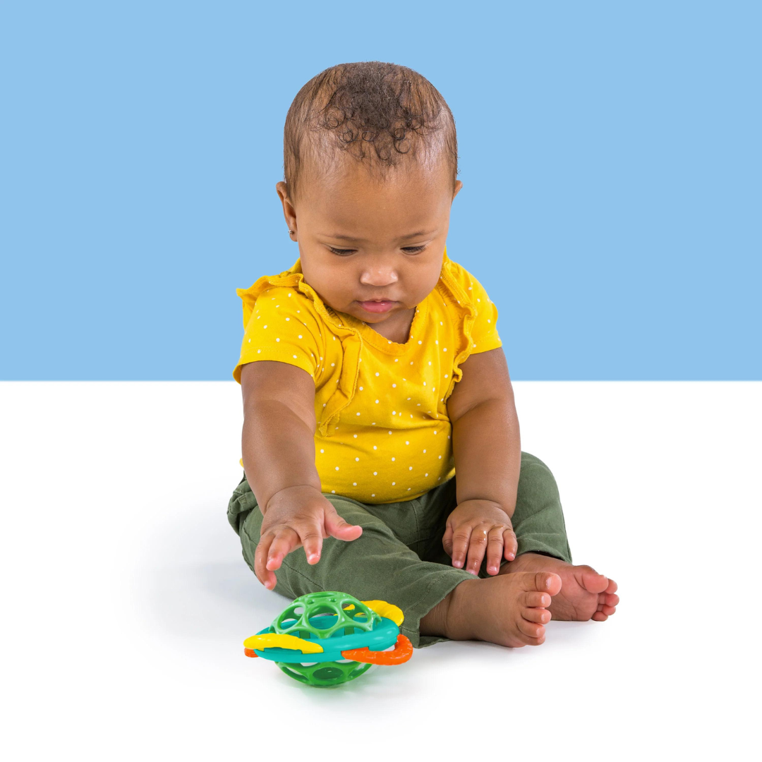 Bright Starts - Set cadou 8 buc dintitori usor de prins “Teeth Relief”