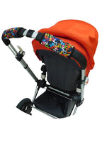 Yellow Neoprene Handle Covers for Stroller