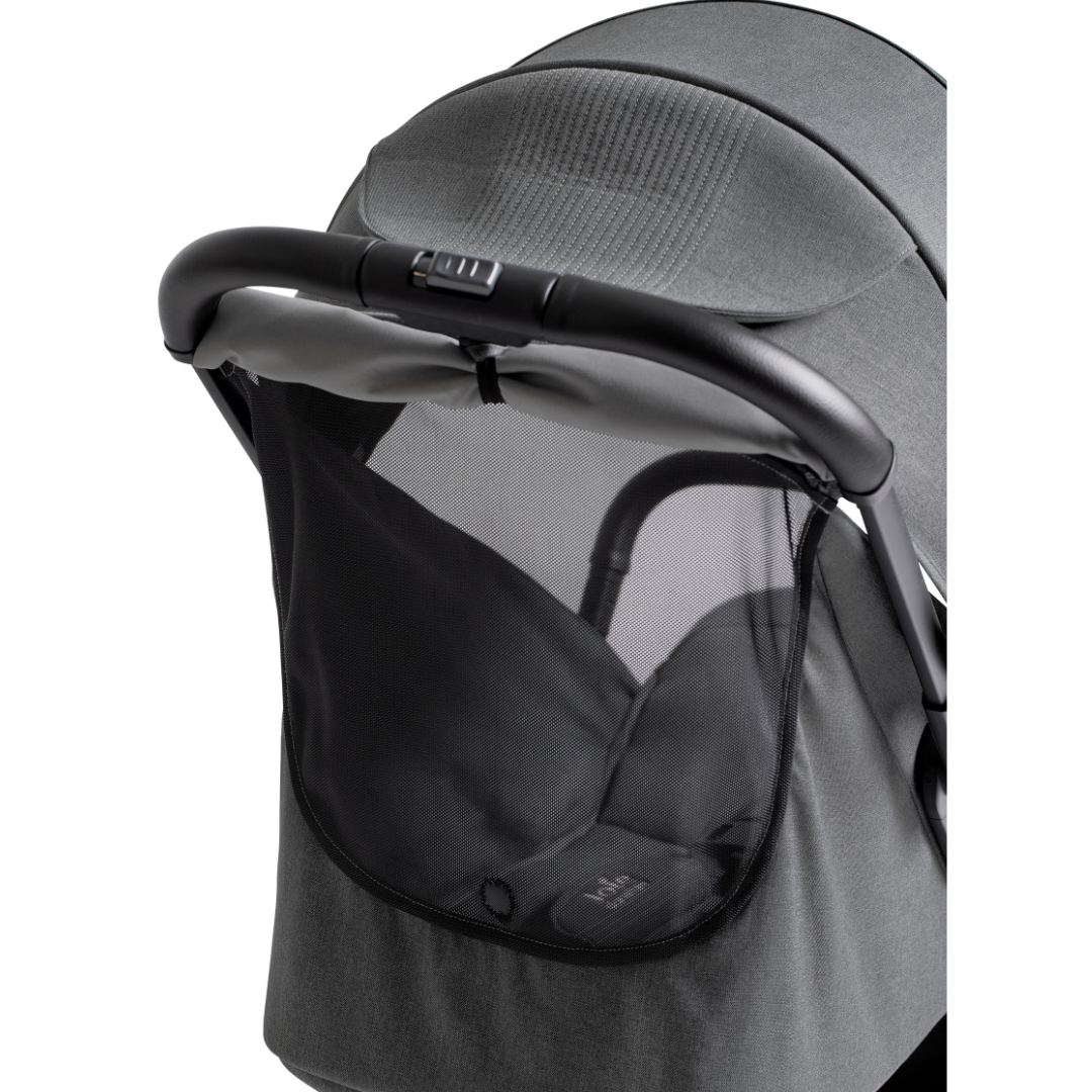 Joie - Carucior ultracompact Parcel LX, nastere - 22 kg, Signature Ebony