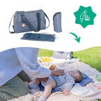 Badabulle - Geanta pentru scutece Pocketstyle Blue