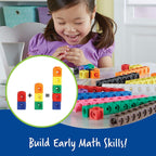 Set 100 piese MathLink® - Cuburi de construit si numarat