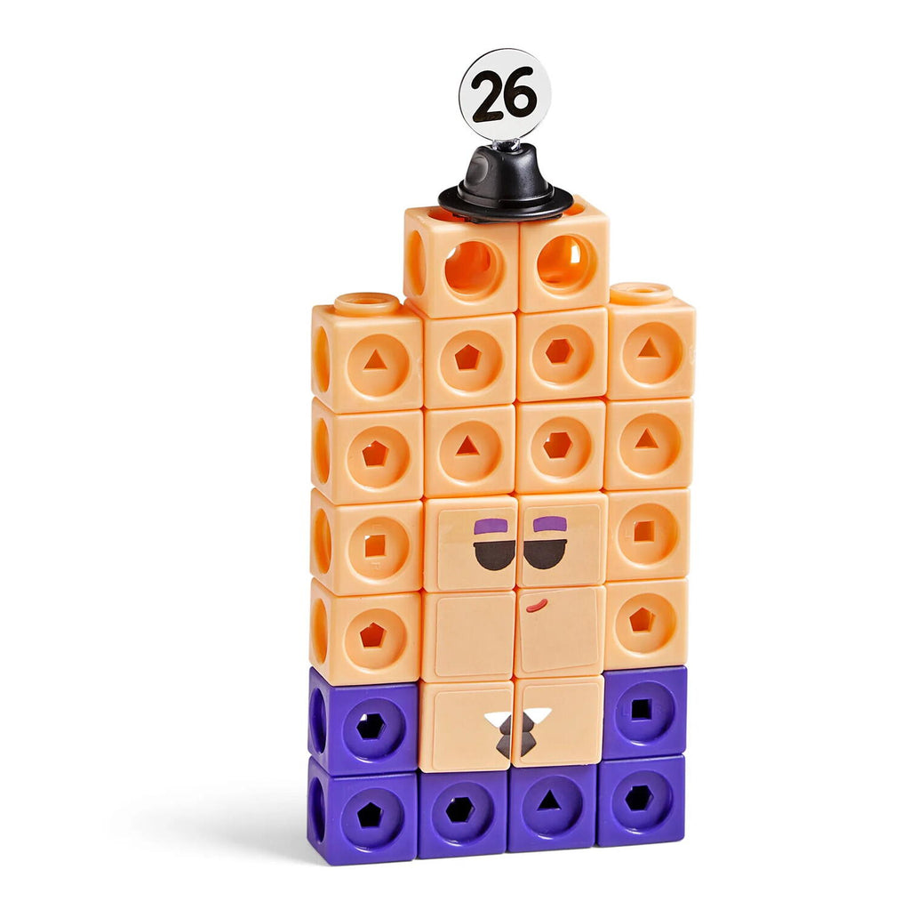MathLink®Cubes Numberblocks in engleza Set de activitati de la 21 - 30