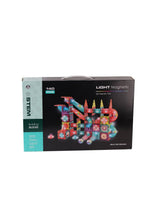 Labirintul meu magnetic cu lumini - 140 piese (7.5 cm)