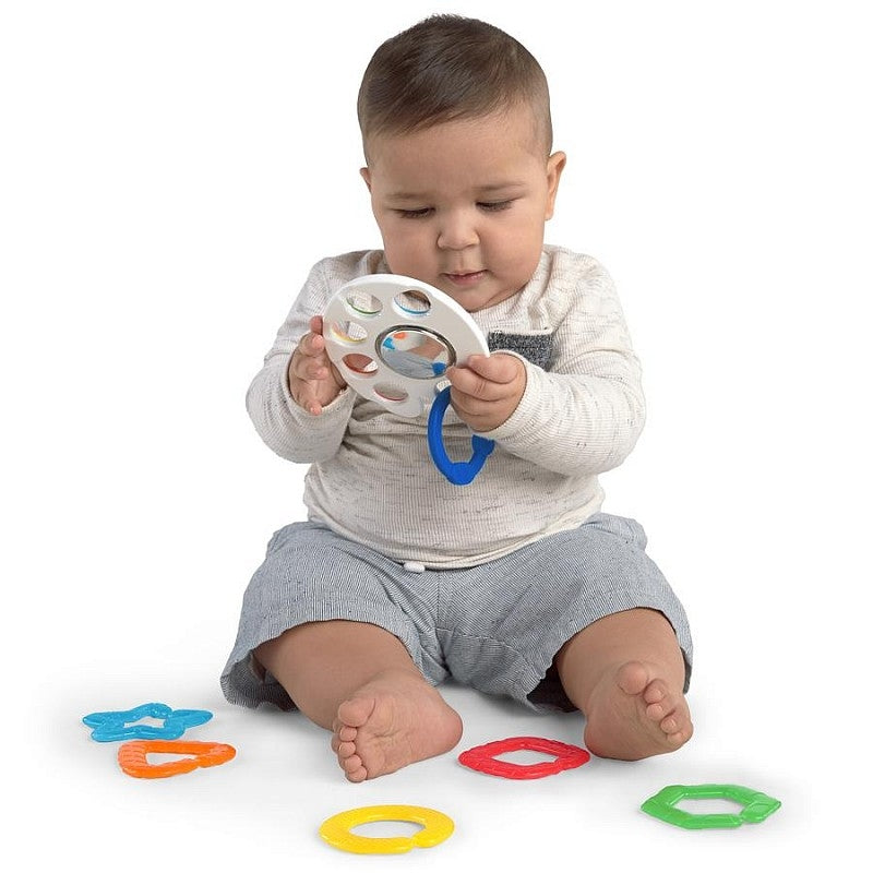 Bright Starts - Jucarie zornaitoare cu inele multicolore