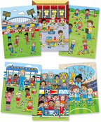 Water Magic: Carte de colorat Meci de fotbal