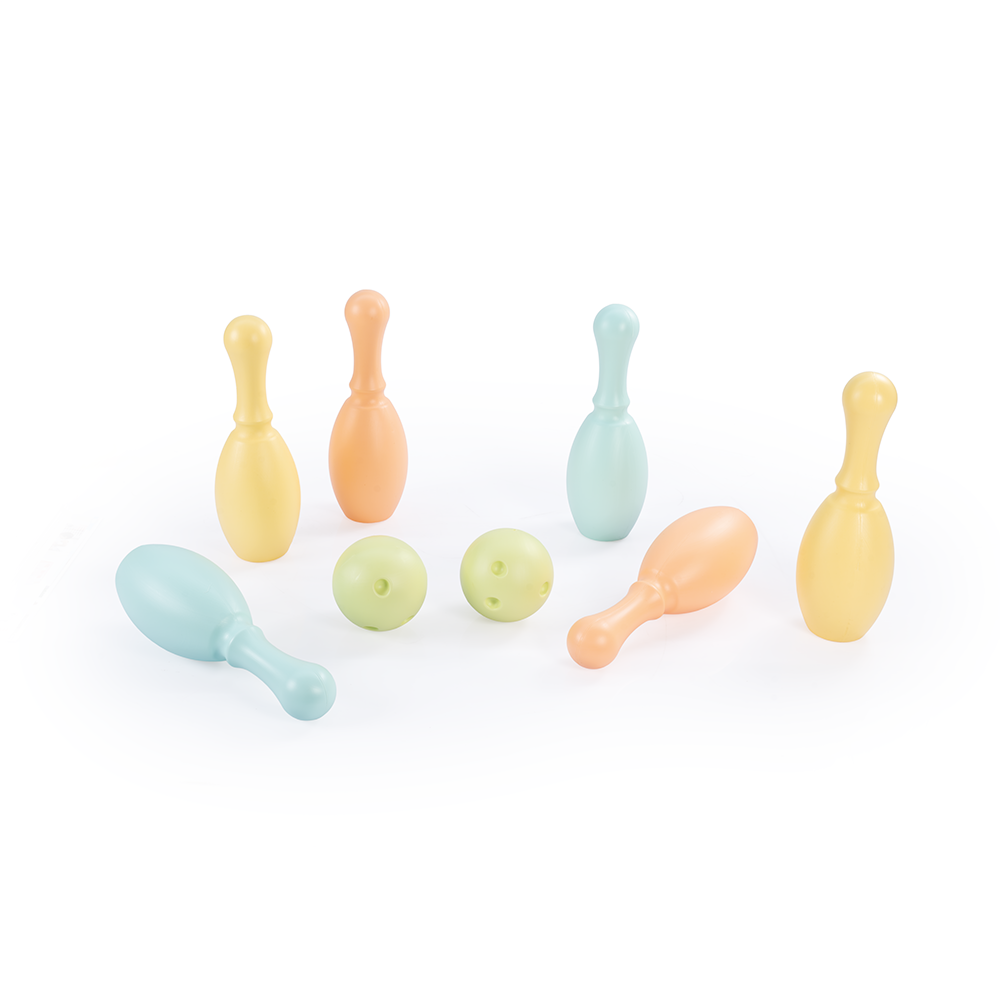 Set de bowling - 6 popice (pastel)