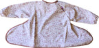 Baveta cu maneci si ventuze - Fleur de Jardin (sand/mauve)