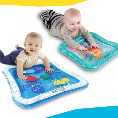 Baby Einstein - Covoras senzorial cu apa Ocean Explorers Sensory Splash Water Mat