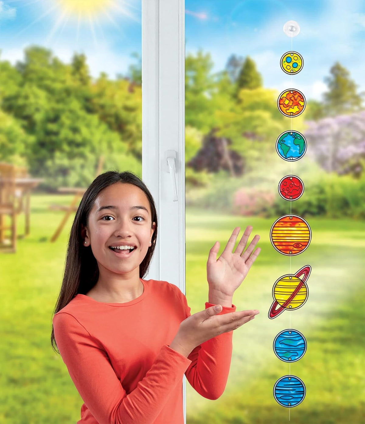 Arta pe geam - Sistemul meu solar