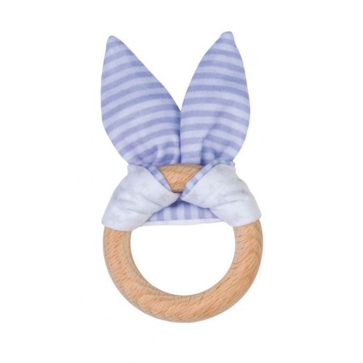 Nature Teether Bunny Blue