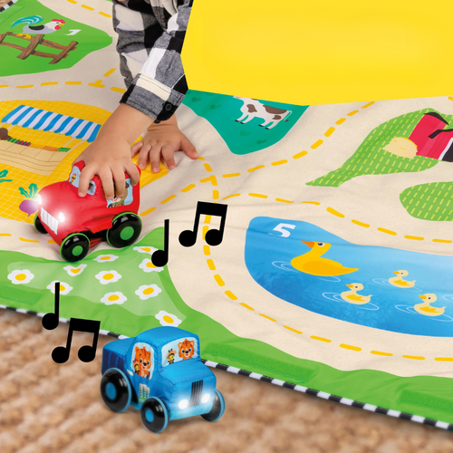 Baby Einstein - Centru de activitati Farm Explorers Busy Barnyard Grow With Me