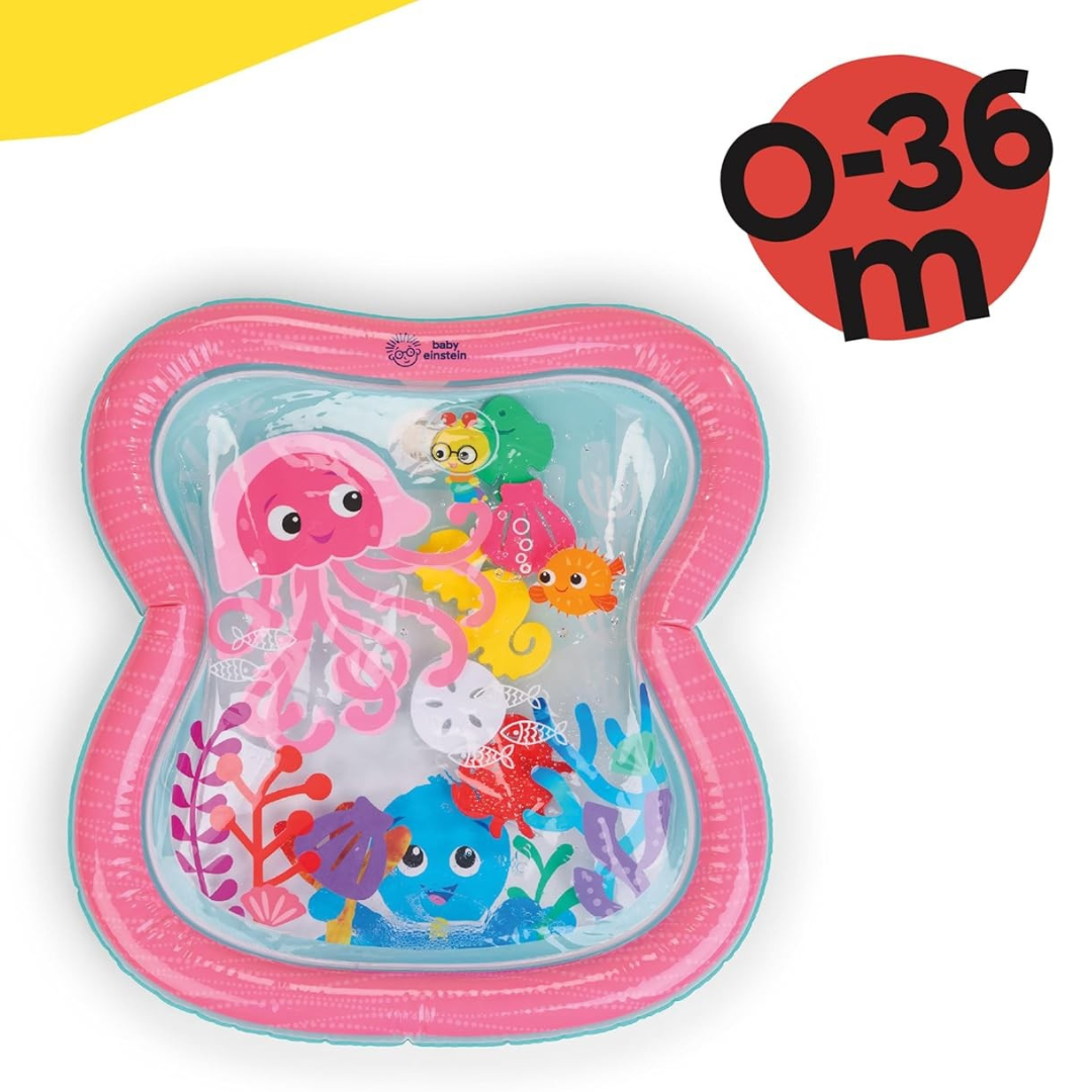 Baby Einstein - Covoras senzorial cu apa Ocean Explorers Jiggling Janet