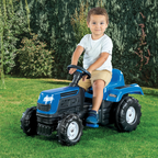 Tractor cu pedale - albastru