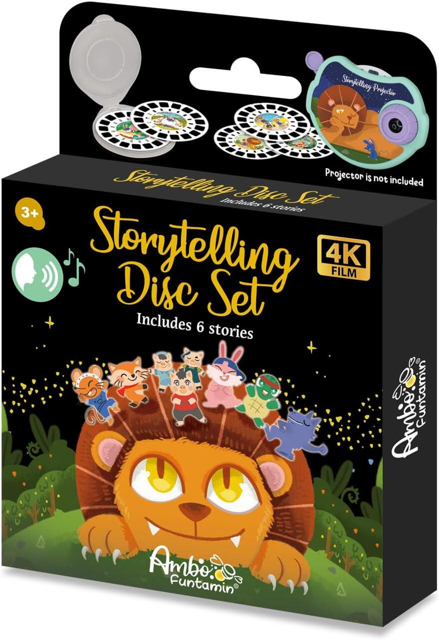 Set 6 discuri cu fabule pentru proiector