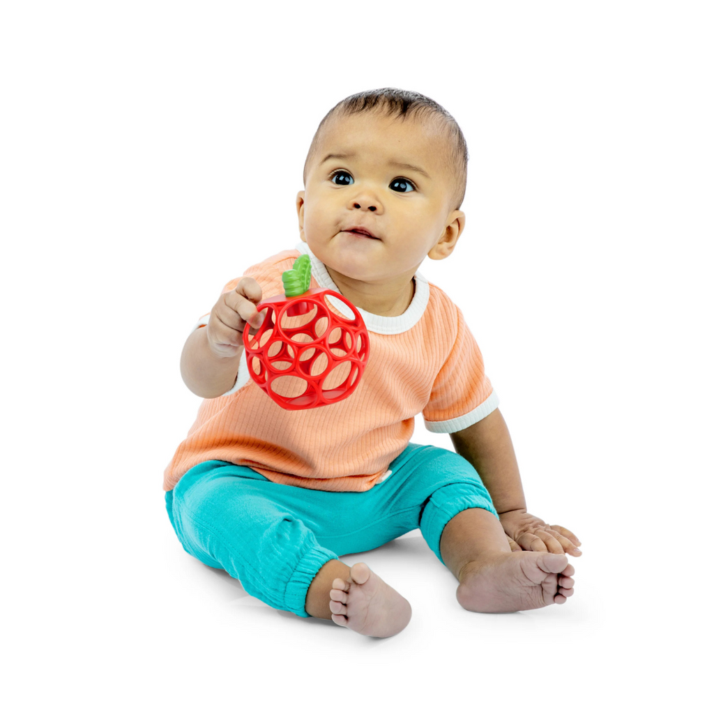 Bright Starts - Jucarie de dentitie si prindere Marul Oball