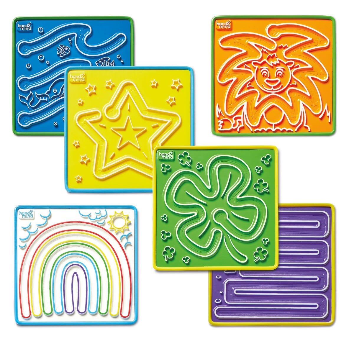 Set tactil - Prin labirint